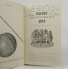 Wisden Cricketers&rsquo; Almanack 1944. 81st edition. Original hardback. Only 1500 hardback copies were printed in this war year. The boards and spine paper are worn and the spine has dulled gilt titles, the gilt titles clearer and more legible on the front boa - 2