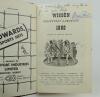 Wisden Cricketers&rsquo; Almanack 1960. Original hardback. Mark to rear board otherwise in good/very good condition. Presentation copy from the Editor, Norman Preston, with inscription to the top of the title pages to Michael Gee, [presumably son of Harry Gee a - 2