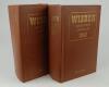Wisden Cricketers&rsquo; Almanack 1962 and 1963. Original hardback editions. The 1962 edition with bump to top right hand corner of the front board, light crease to spine paper, the 1963 edition with very minor wear to front board, wrinkling to spine paper othe