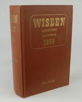 Wisden Cricketers’ Almanack 1964. Original hardback. Generally good/very good condition. Presentation copy from the Editor, Norman Preston, with inscription to the top of the title pages to Michael Gee, [presumably son of Harry Gee and a staff member] tha