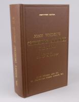 Wisden Cricketers’ Almanack 1904. Willows hardback reprint (1998) in dark brown boards with gilt lettering. Limited edition 388/500. Very good condition