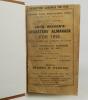 Wisden Cricketers&rsquo; Almanacks 1912. 49th edition. Original paper wrappers, bound in light brown boards, with titles in gilt to spine. Some wear, age toning and soiling to wrappers otherwise in good condition