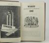 Wisden Cricketers&rsquo; Almanack 1942. 79th edition. Only 4100 paper copies printed in this war year. Rebound in boards with gilt titles to spine, lacking original cloth covers otherwise in good condition