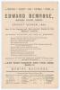 &lsquo;Grand Cricket Match. Derbyshire v. Sussex&rsquo; 1884. Early original scorecard with incomplete printed scores up to the close of the second day&rsquo;s play. Sussex batted first and were bowled out for 125, Jesse Hide top scorer with 38. Replying, Derbyshire reache - 2