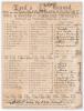 &lsquo;M.C.C. & Ground v. Cambridge University&rsquo; 1894. Early original double sided scorecard with complete printed and handwritten scores in ink for the match played at Lord&rsquo;s, 25th- 27th June 1894. In an incredible game featuring some amazing feats, M.C.C. elec