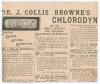 Australia tour to England 1896. &lsquo;Australians v. An England [C.E. de Trafford&rsquo;s] Eleven&rsquo;. Early original double sided scorecard with complete printed and handwritten scores in ink for the match played at Crystal Palace, 18th & 19th May 1896. Comprising six - 2