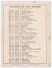 Australia tour to England 1902. &lsquo;England v. Australia&rsquo;. Fifth Test. &lsquo;Jessop&rsquo;s Match&rsquo;. Early original double sided scorecard with incomplete printed scores for the 5th Test at Kennington Oval, 11th- 13th August 1902. With Australia 2-0 ahead and the series - 2