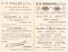 Colin Blythe, Kent & England 1899-1914. &lsquo;Record County Championship bowling figures&rsquo;. &lsquo;Northants. v. Kent&rsquo; 1907. Rare early original double sided folding scorecard with complete printed score for the match played at Northampton, 30th May- 1st June 1907. A - 2