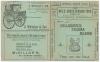 M.C.C. tour to South Africa 1909/10. South Africa v M.C.C. Third Test. Wanderers&rsquo; Club Grounds, Johannesburg, 26th February- 3rd March 1910. Very rare official folding scorecard for the 3rd Test. The scorecard features the printed title and advertising to - 2