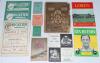 &lsquo;Cricket 1926&rsquo;. Official pre tour brochure with pictures of the Australian team, thirty leading English cricketers and the Test grounds. Published by Barton & Co., London 1926. Some age toning, nicks, tears and wear to cover edges, otherwise in generally 