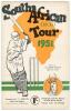 South Africa Tour to England 1951. Official pictorial pre-tour souvenir programme for the 1951 tour published by Playfair, edited by A.W. Simpson. Fully signed to the pen pictures by all fifteen original members of the touring party. Signatures are Nourse