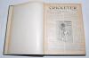 &lsquo;The Cricketer&rsquo; magazine 1921-1962. Five boxes comprising a complete run totalling fifty volumes either bound or in binders. The first two volumes bound in official publisher&rsquo;s green cloth, lacking original wrappers, red speckled page edges. Vol. I nos. 1
