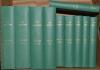 &lsquo;The Cricketer&rsquo; magazine 1921-1962. Five boxes comprising a complete run totalling fifty volumes either bound or in binders. The first two volumes bound in official publisher&rsquo;s green cloth, lacking original wrappers, red speckled page edges. Vol. I nos. 1 - 4