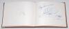 Sporting and entertainment signatures. Brown autograph album comprising over eighty signatures collected early 2000s covering football, golf, cricket, tennis, athletics, rowing, music and entertainment. Each nicely signed in ink individually to one side o - 7