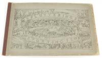 ‘Splutterings of a Sporting Pen’. S.T. Richardson 1881. Printed and published by John Bailey of Darlington. Oblong folio. Original cloth backed wrappers, with title and twenty four plates. Covers cleanly detached from contents , some foxing to edges of fi