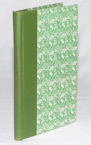 &lsquo;The Golfer&rsquo;s Manual being an historical and descriptive account of the national game of Scotland&rsquo; by &lsquo;A Keen Hand&rsquo;. The Dropmore Press, London 1947. Reprint of the title originally published in 1857. Limited edition no. 502/750. Original green cloth and 