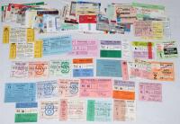 Rugby Union match tickets 1956-2014. A good selection of over 250 original admission tickets for matches played mainly in Britain, including home internationals, Test and club matches, tour matches, friendlies, Varsity matches, trials Challenge Cups etc. 