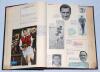 Football League club autograph scrapbook &lsquo;A-L&rsquo; early 1960s. A large album comprising a profuse collection of players&rsquo; signatures on cuttings, pages, pieces etc., all very nicely laid down to the album which comprises 150 numbered pages bound in red quarte - 3