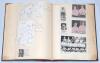 Football League club autograph scrapbook &lsquo;A-L&rsquo; early 1960s. A large album comprising a profuse collection of players&rsquo; signatures on cuttings, pages, pieces etc., all very nicely laid down to the album which comprises 150 numbered pages bound in red quarte - 6
