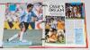 &lsquo;World Cup 90. The Complete Collection&rsquo;. Sticker collection and official binder published by &lsquo;Orbis&rsquo;. Complete with all stickers of which two are signed by Des Walker, Steve Bull (England) and Graeme Sharp (Scotland). Other signatures include to the &lsquo;Supe - 5