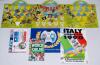World Cup 1990-1998. Box comprising a selection of World Cup related and other ephemera. &lsquo;Italy 1990 Esso World Cup Coin Collection&rsquo;, complete set of England and Scotland coins in official display album. &lsquo;Italy World Cup 1990&rsquo; complete commemorative medal