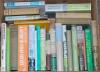Cricket books. Good selection of thirty mainly biographies and autobiographies of cricketers and authors, all signed by the player featured. Mainly modern. Signatures include Botham, Trueman (2), Lamb (2), Sobers, Ingleby-Mackenzie, Lillee (2), May, Laker - 4