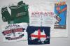 Worcestershire & England. Selection of items relating to the club and country including a Graeme Hick 405 holdall, two Worcestershire replica green one day shirts, cap, minature cricket bats, Lord’s sweatshirt, Ashes tee-shirts 1993, 2010/11, tour tee-shi - 2