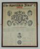 ‘The Sportsman Almanac 1902. ‘The Sportsman’ is the Oldest, Largest and Leading Sporting Daily Paper’. Large original rare poster for 1902 season. Printed by Merritt & Hatcher, London. The colourful poster features to the top half of the poster a large pr