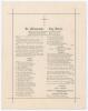Roy Kilner. Yorkshire, Europeans & England 1911-1927. Official single sided order of service sheet for the memorial service held for Kilner at Wombwell Church, 10th April 1928. 8&rdquo;x10.5&rdquo;. Horizontal and vertical folds, otherwise in good condition.