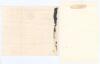 George Edward Tribe. Victoria, Northamptonshire & Australia 1945-1959. Single page handwritten letter in ink on Northamptonshire C.C.C. letterhead, dated 4th June [1956]. Writing to the collector, Joe Goldman, Tribe sends his thanks for a gift and apologi - 2