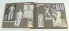 &lsquo;Cricket Lovely Cricket&rsquo; late 1940/ 1950&rsquo;s. Card album/scrapbook, tied with cord to the right hand side containing signed press and magazine cuttings, original postcards, cigarette cards and other ephemera. Profusely signed to images. Signatures include K - 2