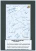 India Test cricketers 1955-2016. Twenty one signatures in blue ink of Indian Test cricketers, signed to Furama Singapore hotel headed note paper laid to black page. Signatures are B. Arjun, A.G. Milka Singh, C. Chauhan, L. Sivaramakrishnan, A. Chopra, K. 