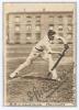 Stanley George Ulick Considine. Somerset 1919-1935. Small sepia printed image of Considine in batting pose. Signed in ink by Considine. 2.5”x3.5”. G