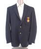 George William Richardson. Derbyshire 1959-1965. Derbyshire C.C.C. 1st XI navy blue cricket blazer, by Hepworths, with wired Derbyshire emblem of the royal crown and tudor rose attached to chest pocket. ‘G.W. Richardson’ printed to label to the neck of th