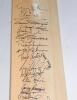 West Indies and Zimbabwe c.1999/2000. Full size Newbury ‘Caduceus Extra Cover’ bat signed to the face by fifteen West Indies players and fourteen from Zimbabwe. West Indies signatures include Jimmy Adams (Captain), Sherwin Campbell, Courtney Walsh, Curtle - 7