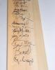 West Indies and Zimbabwe c.1999/2000. Full size Newbury ‘Caduceus Extra Cover’ bat signed to the face by fifteen West Indies players and fourteen from Zimbabwe. West Indies signatures include Jimmy Adams (Captain), Sherwin Campbell, Courtney Walsh, Curtle - 8