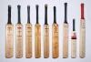 Miniature cricket bats 1953-1977. Six miniature bats with facsimile signatures. Five bats by Gradidge, &lsquo;Imperial Driver&rsquo; English Test Veterans [1961], and &lsquo;Imperial Driver Super&rsquo; West Indies Touring Team 1963 (both 17.5&rdquo;), &lsquo;Len Hutton Autograph&rsquo; Australia