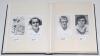 Tasmanian State Cricketers 1930s onwards. Large black album comprising ninety seven nicely presented colour and mono original and copy portrait photographs of players who have represented Tasmania. Each photograph signed by the featured player, the majori - 5