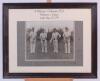 ‘Four Middlesex Centurions 1920’. Excellent and attractive original mono photograph of the four Midddlesex batsman who scored a century v Sussex at Lord’s in the first innings of the match played 22nd-24th May 1920. Midddlesex scored 543-4 declared with 