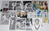 Leicestershire county player photographs 1970s-2010s. A selection of twenty nine colour and mono press and copy photographs, photomontages, cuttings etc. of Leicestershire players. Fourteen are signed by the featured player. Signatures are Ken Higgs, Les - 2