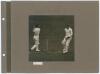 Triangular Test Tournament 1912. Two early mono photographs of action at Lord’s from the Triangular Test series. One of Australia v South Africa with the ink signature of South Africa captain, Frank Mitchell, on piece laid down, also Tommy Ward of South A - 3