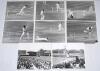 England v West Indies. 2nd Test, Lord’s 1966. Eight original mono press photographs of action from the 2nd Test at Lord’s, 16th- 21st June 1966. Images depict Geoff Boycott in batting action for England in their first innings on the second day’s play. Six