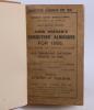 Wisden Cricketers’ Almanack 1905. 42nd edition. Original paper wrappers, bound in brown boards, with gilt titles to spine. Some soiling and age toning to wrappers otherwise in good/very good condition