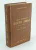 Wisden Cricketers’ Almanack 1901. 38th edition. Original hardback. Very minor soiling to page block edge, very minor foxing to odd page otherwise in excellent condition with gilt titles bright to front board and spine paper. A rare early hardback edition