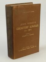 Wisden Cricketers’ Almanack 1911. 48th edition. Original hardback. Some wear and staining to front board and to a lesser extent the rear board, darkening to spine paper, slight dulling to the gilt titles on the spine paper, internally good