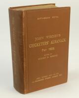 Wisden Cricketers’ Almanack 1925. 62nd edition. Original hardback. Some minor wear to board extremities, minor dulling to gilt titles on the spine paper otherwise in good condition. Internally very good