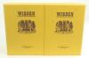 Wisden Cricketers’ Almanack 1864-1878. Fifteen facsimile editions published by John Wisden & Co Ltd, London 1991. Limited edition 969/1000. Brown hard board covers with gilt lettering to covers and spine. In original yellow presentation box. Very good con - 2