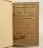 Wisden Cricketers’ Almanack 1896. 33rd edition. Original paper wrappers, bound in brown boards, with gilt titles to spine. Old tape marks to wrappers, some wear and age toning to wrappers, minor foxing to odd page otherwise in good/very good condition