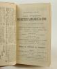 Wisden Cricketers’ Almanack 1899 and 1900. 36th & 37th editions. The 1899 edition with original paper wrappers, bound in brown boards, with gilt titles to spine. Some soiling and wear to original wrappers otherwise in good/very good condition. The 1900 la - 2