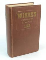 Wisden Cricketers’ Almanack 1939. 76th edition. Original hardback. Some light general wear to boards and spine paper, some minor wear to board and spine extremities, front and rear internal hinges broken, dulling to gilt titles on the spine otherwise in 